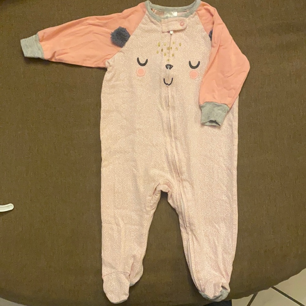 onesie with fluffy ears